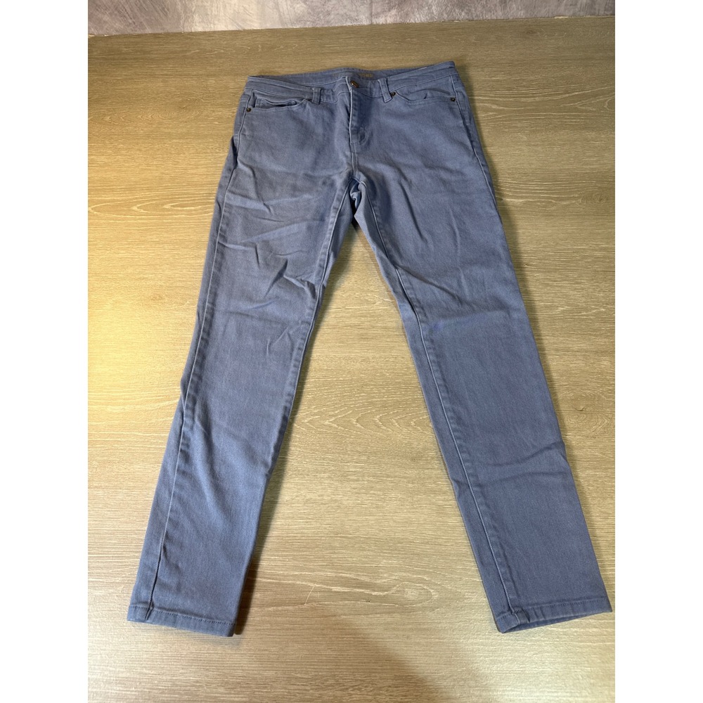 Michael Kors Women Skinny Jeans Size 8 Dusty Blue Purple Denim Pants